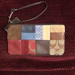 Coach long wristlet